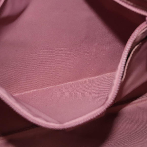 GUCCI GG Implementation Shoulder Bag PVC Pink Gold 201446 Auth 137486