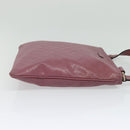 GUCCI GG Implementation Shoulder Bag PVC Pink Gold 201446 Auth 137486-4