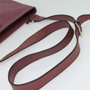 GUCCI GG Implementation Shoulder Bag PVC Pink Gold 201446 Auth 137486-7