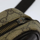 GUCCI GG Supreme Shoulder Bag PVC Beige Gold 114291 Auth 137489-10