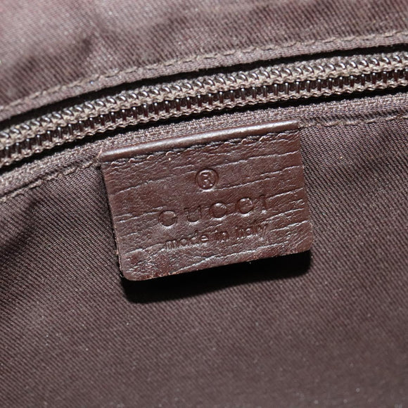 GUCCI GG Supreme Shoulder Bag PVC Beige Gold 114291 Auth 137489