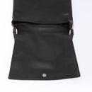 GUCCI Bamboo Shoulder Bag Leather Dark Brown 001 3243 Auth 137491-18