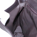 GUCCI Bamboo Shoulder Bag Leather Dark Brown 001 3243 Auth 137491-21