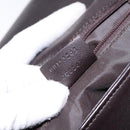 GUCCI Bamboo Shoulder Bag Leather Dark Brown 001 3243 Auth 137491-12