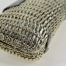 Salvatore Ferragamo Gancini Hand Bag Rattan Gold Auth 137497SAV-15