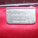 Salvatore Ferragamo Gancini Hand Bag Rattan Gold Auth 137497SAV-12