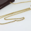 Salvatore Ferragamo Vala Chain Shoulder Bag Patent Purple Gold Auth 137501-7