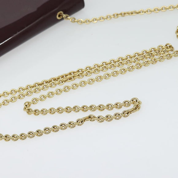 Salvatore Ferragamo Vala Chain Shoulder Bag Patent Purple Gold Auth 137501