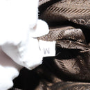 PRADA Hand Bag Patent leather Beige Auth 137502-12