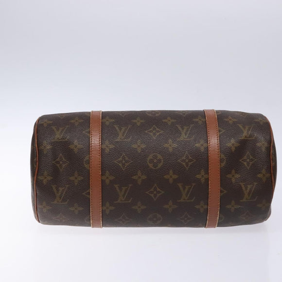 LOUIS VUITTON Monogram Papillon 30 Hand Bag M51385 LV Auth 137505