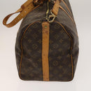 LOUIS VUITTON Monogram Keepall Bandouliere 50 Boston Bag M41416 LV Auth 137509-3