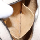 BOTTEGA VENETA Shoulder Bag Leather Beige Gold Auth 137511-12