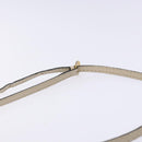 BOTTEGA VENETA Shoulder Bag Leather Beige Gold Auth 137511-8