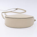 BOTTEGA VENETA Shoulder Bag Leather Beige Gold Auth 137511-5