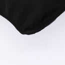 PRADA Shoulder Bag Nylon Black Silver Auth 137512-11