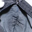 PRADA Shoulder Bag Nylon Black Silver Auth 137512-18