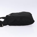 PRADA Shoulder Bag Nylon Black Silver Auth 137512-5