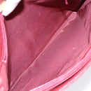 BURBERRY Nova Check Hand Bag Canvas Beige Gold Auth 137524-15