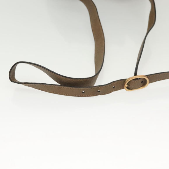 GUCCI GG Supreme Web Sherry Line Shoulder Bag PVC Beige 14 02 034 Auth 137535