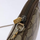 GUCCI GG Supreme Shoulder Bag PVC Beige Gold 114291 Auth 137544-15