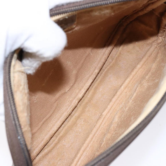 GUCCI GG Supreme Shoulder Bag PVC Beige Gold 114291 Auth 137544