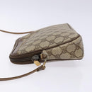 GUCCI GG Supreme Shoulder Bag PVC Beige Gold 114291 Auth 137544-5