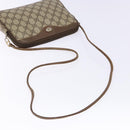 GUCCI GG Supreme Shoulder Bag PVC Beige Gold 114291 Auth 137544-7