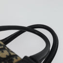 Christian Dior Trotter Canvas Hand Bag Navy Silver Auth 137549-8