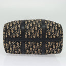 Christian Dior Trotter Canvas Hand Bag Navy Silver Auth 137549-9