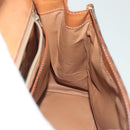 CELINE Macadam Canvas Hand Bag PVC Leather Brown Gold Auth 137553-20