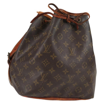 LOUIS VUITTON Monogram Petit Noe Shoulder Bag M42226 LV Auth 137554