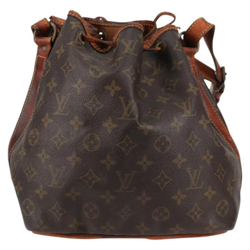LOUIS VUITTON Monogram Petit Noe Shoulder Bag M42226 LV Auth 137554 - 0