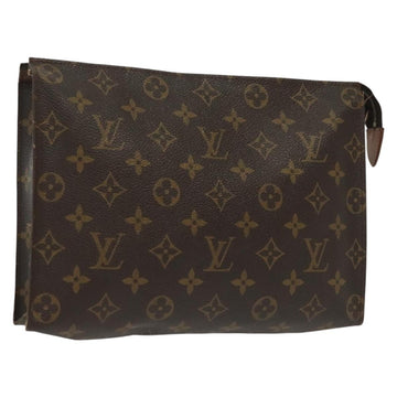 LOUIS VUITTON Monogram Posh Toilette 26 Pouch M47542 LV Auth 137555