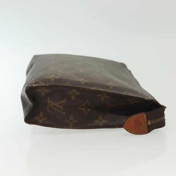 LOUIS VUITTON Monogram Posh Toilette 26 Pouch M47542 LV Auth 137555
