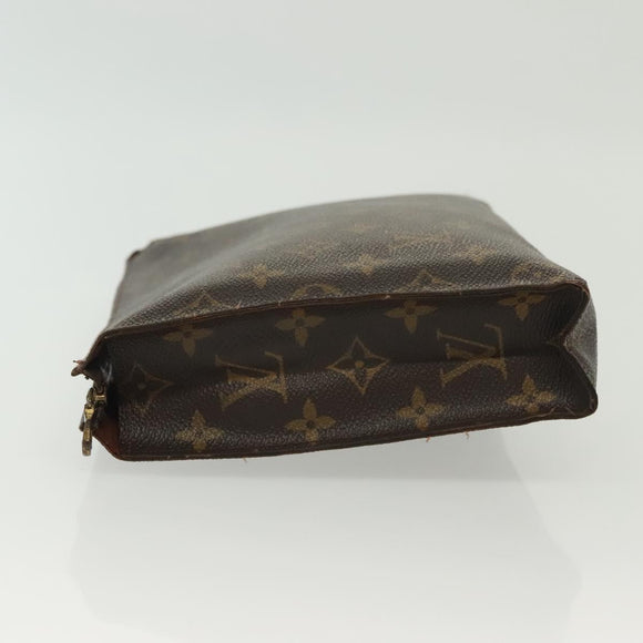 LOUIS VUITTON Monogram Posh Toilette 26 Pouch M47542 LV Auth 137555