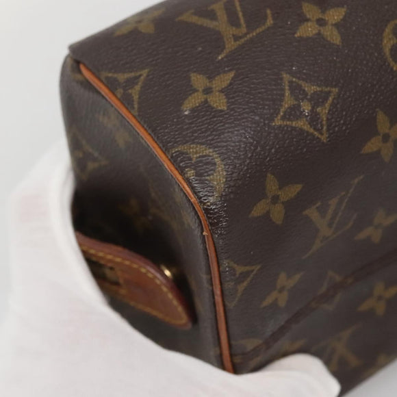 LOUIS VUITTON Monogram Trousse Patte Pression Cosmetic Pouch M47636 Auth 137557