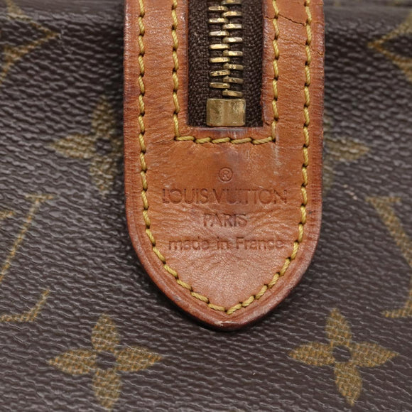 LOUIS VUITTON Monogram Trousse Patte Pression Cosmetic Pouch M47636 Auth 137557