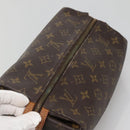 LOUIS VUITTON Monogram Trousse Patte Pression Cosmetic Pouch M47636 Auth 137557-5