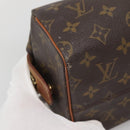 LOUIS VUITTON Monogram Trousse Patte Pression Cosmetic Pouch M47636 Auth 137557-14