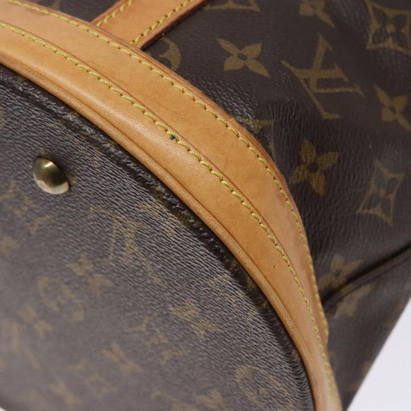 LOUIS VUITTON Monogram Bucket GM Shoulder Bag M42236 LV Auth 137558