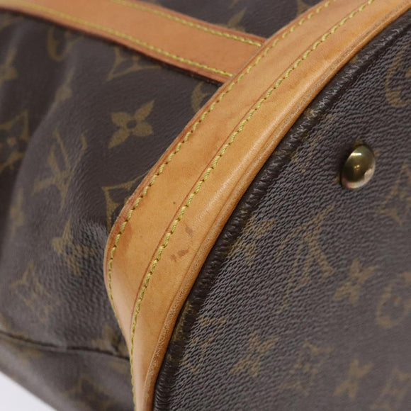 LOUIS VUITTON Monogram Bucket GM Shoulder Bag M42236 LV Auth 137558