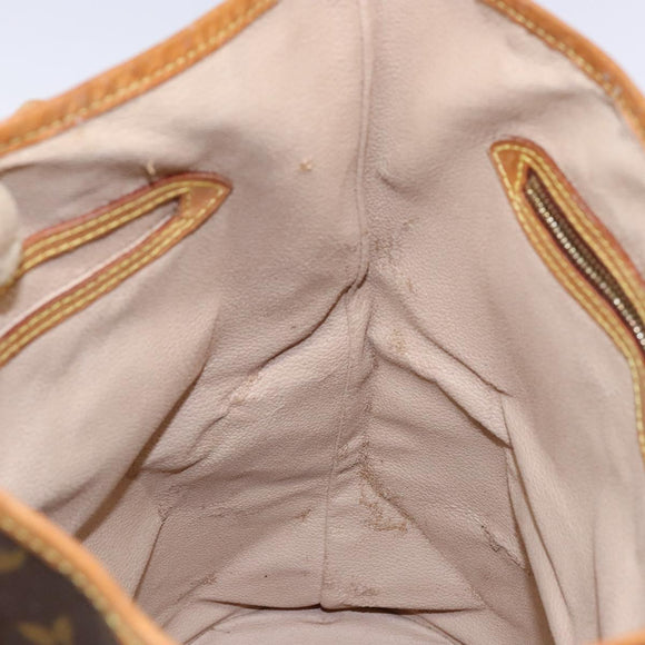 LOUIS VUITTON Monogram Bucket GM Shoulder Bag M42236 LV Auth 137558