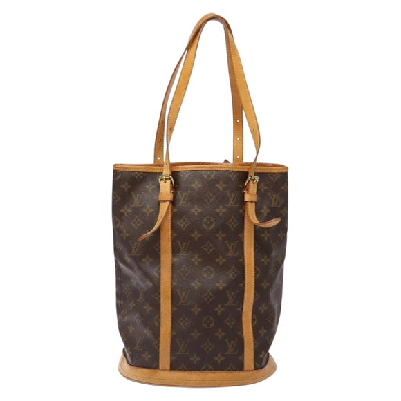 LOUIS VUITTON Monogram Bucket GM Shoulder Bag M42236 LV Auth 137558