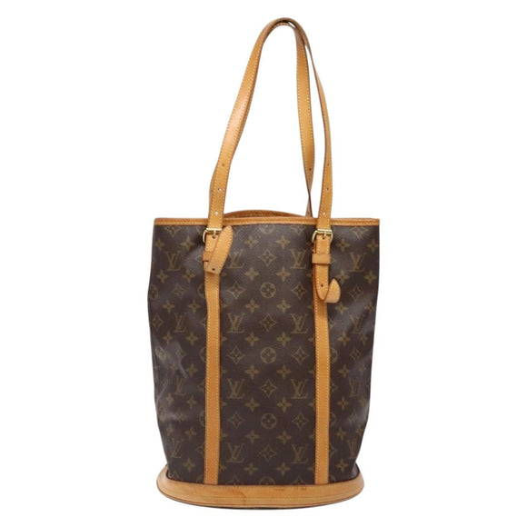 LOUIS VUITTON Monogram Bucket GM Shoulder Bag M42236 LV Auth 137558