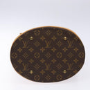 LOUIS VUITTON Monogram Bucket GM Shoulder Bag M42236 LV Auth 137558-5