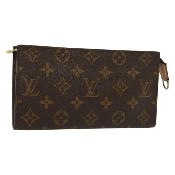 LOUIS VUITTON Monogram Bucket GM Accessory Pouch LV Auth 137559