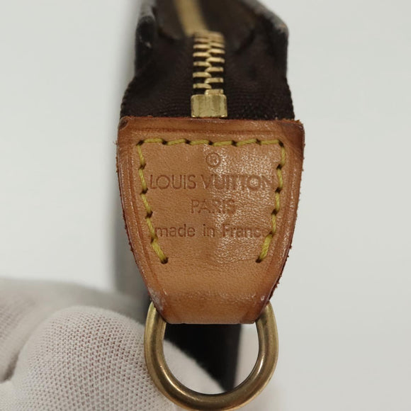 LOUIS VUITTON Monogram Bucket GM Accessory Pouch LV Auth 137559