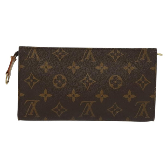 LOUIS VUITTON Monogram Bucket GM Accessory Pouch LV Auth 137559
