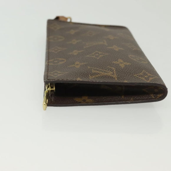 LOUIS VUITTON Monogram Bucket GM Accessory Pouch LV Auth 137559