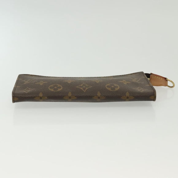 LOUIS VUITTON Monogram Bucket GM Accessory Pouch LV Auth 137559